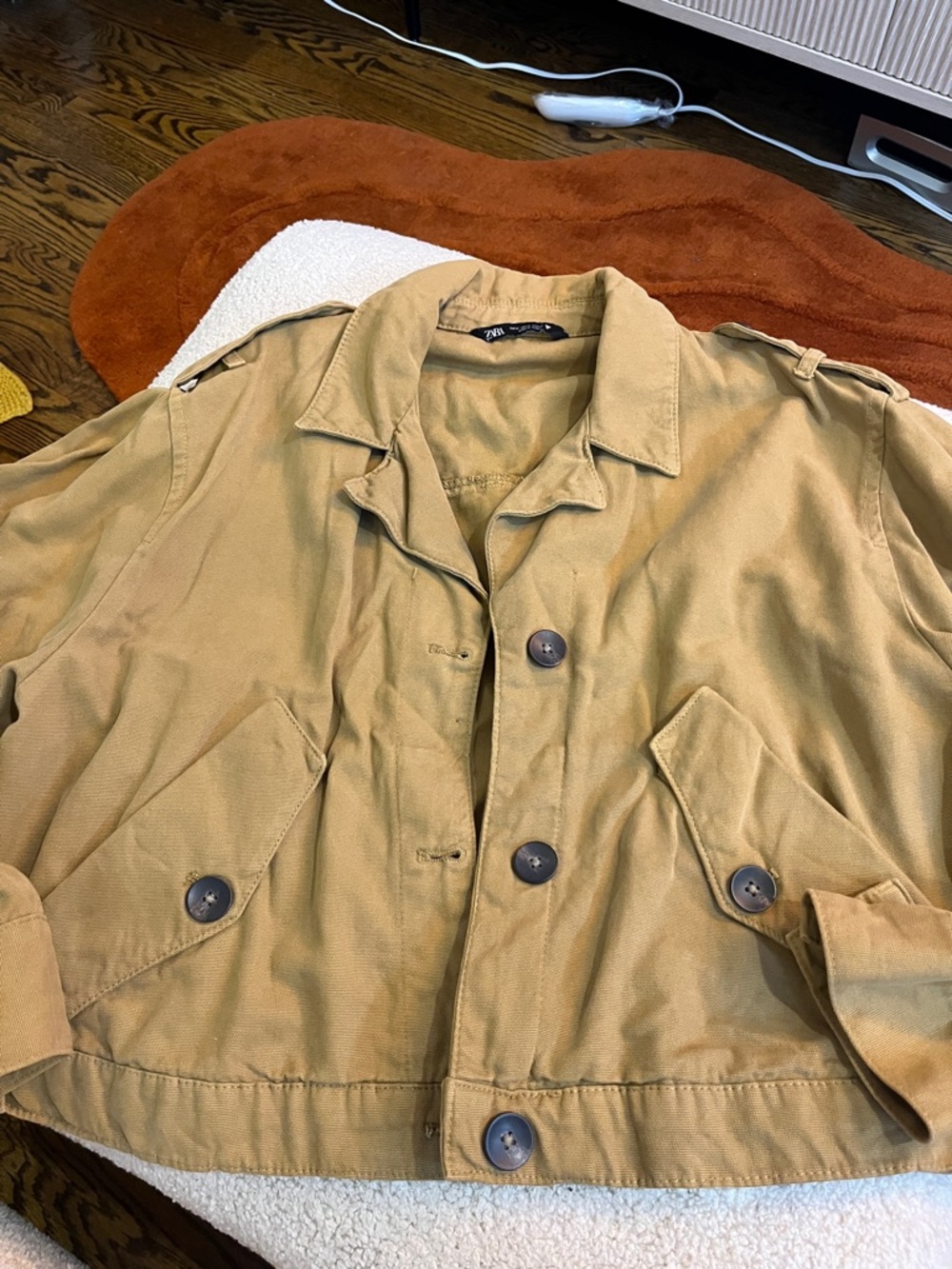 Zara Cropped Jacket